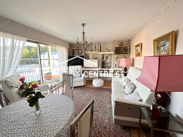 Appartement 3 pièces avec balcon, cave et parking à Bagnoes de l'Orne