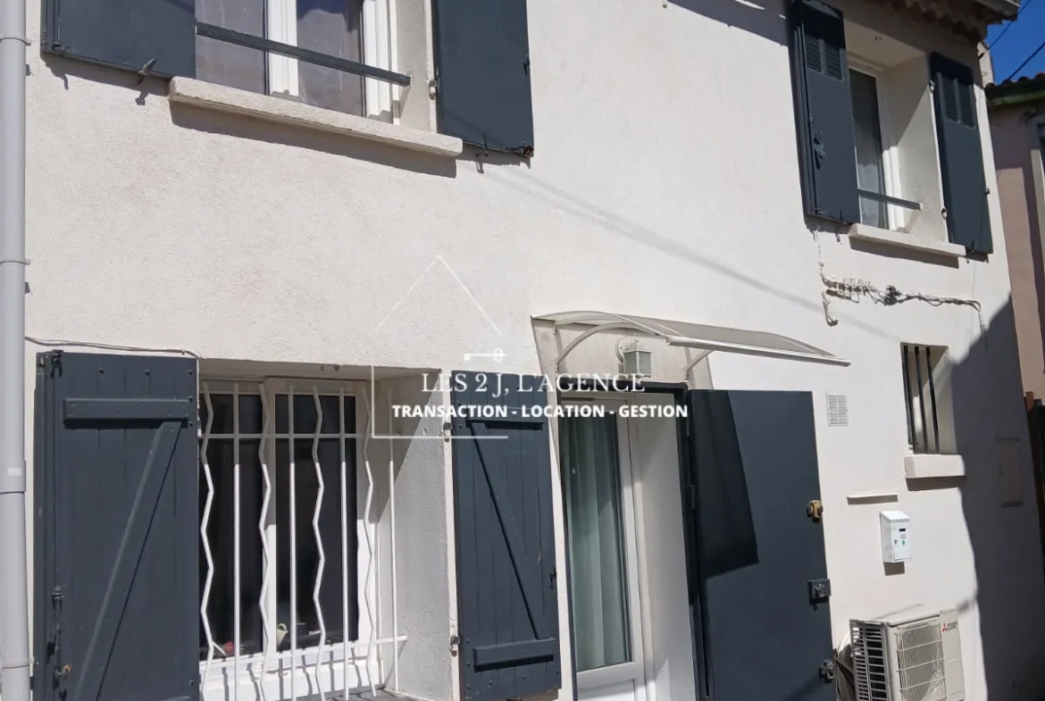 Maison de village à Saint Julien Marseille 13012 - 60 m² 