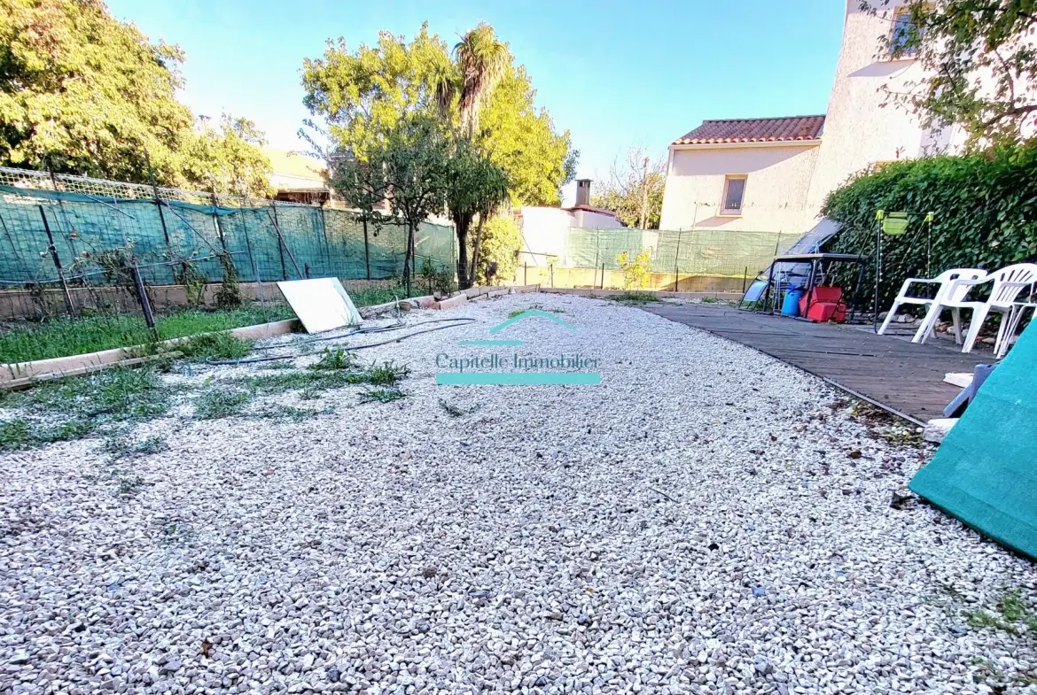 Appartement T3 avec Jardin Privatif à Frontignan - Résidence avec Parking 