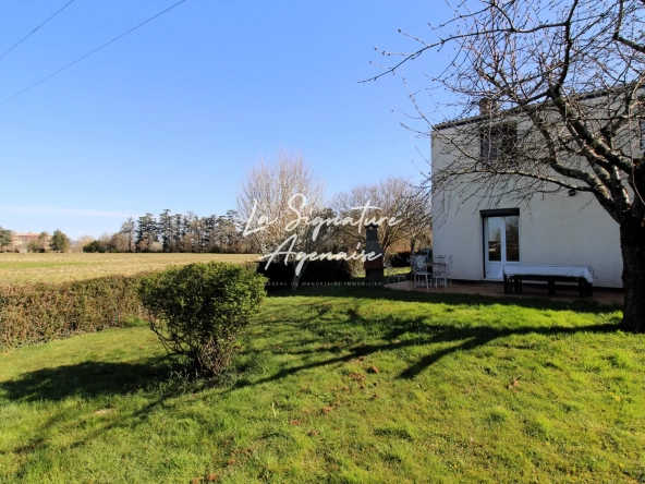 Maison de 105m² avec 3 chambres, jardin clos et rénovations récentes à Le Passage