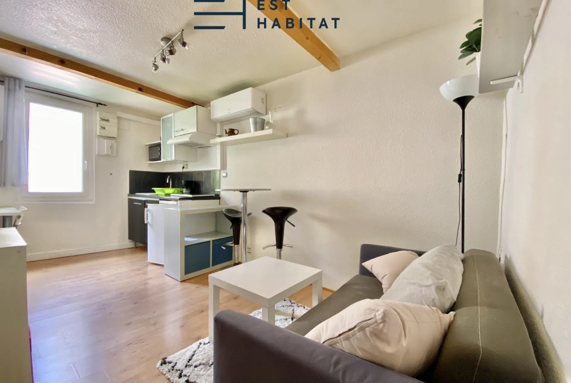 Investissement immobilier à Toulouse Côté Pavée - Immeuble avec deux appartements 
