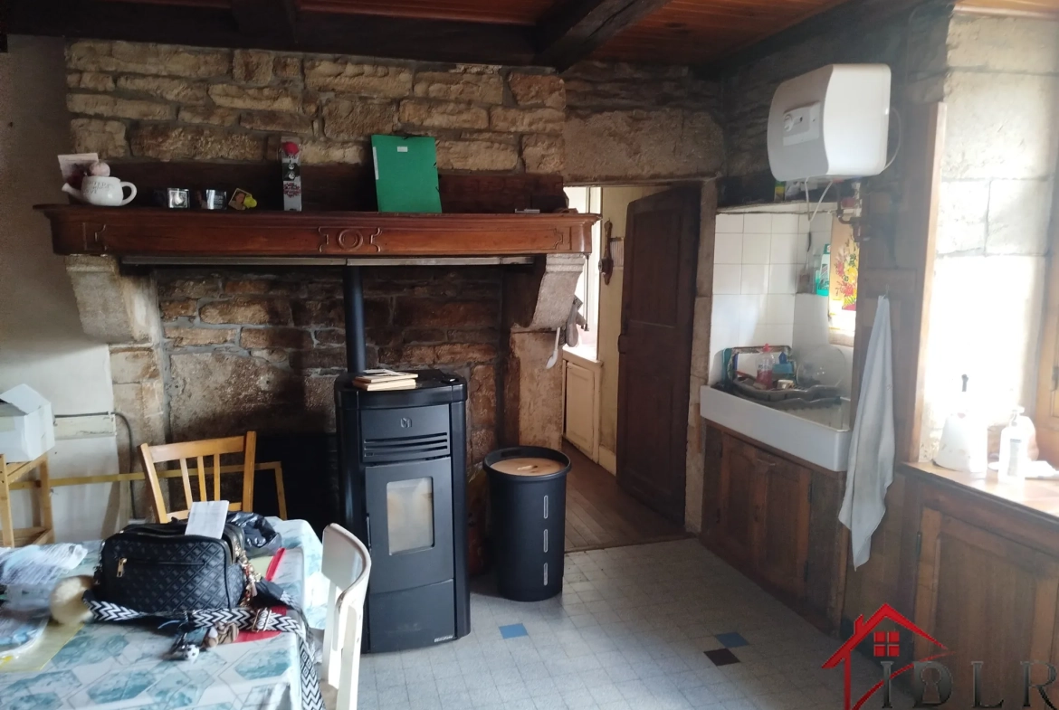 Maison en Pierre à Grenant 120 m² à Rénover avec Garage et Terrain 