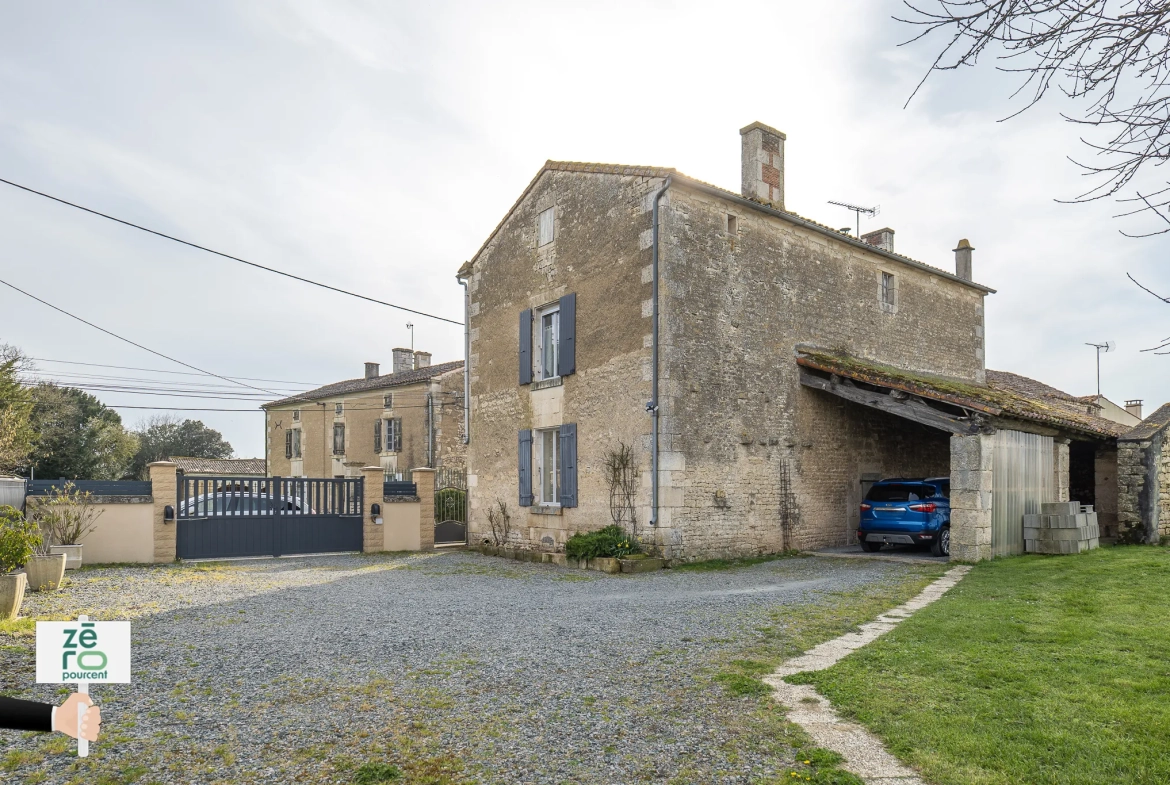 Belle maison de 219 m² avec jardin à Bouillé-Courdault, Marais Poitevin 