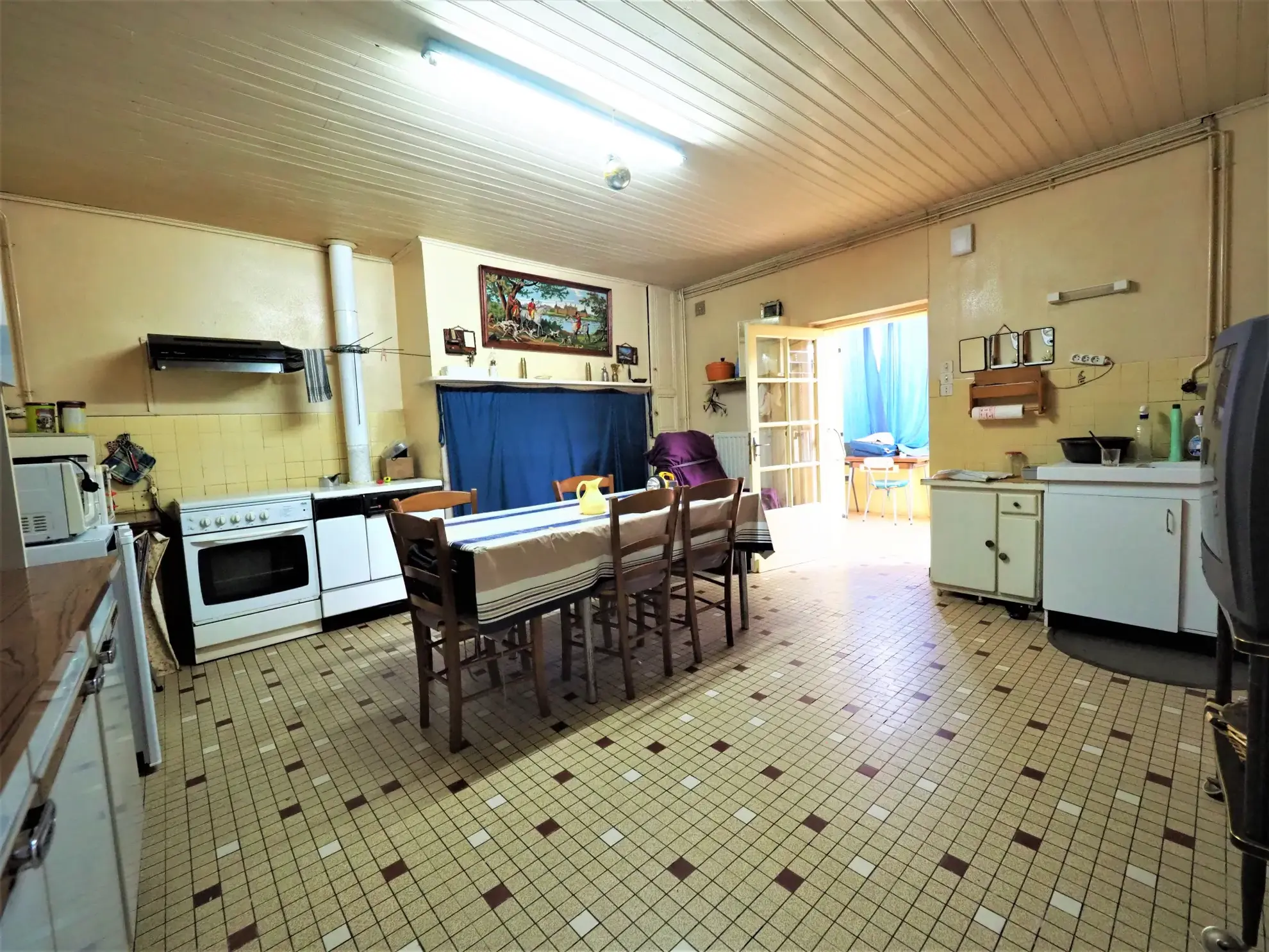 Maison 4 chambres avec jardin et garages à Gontaud de Nogaret 