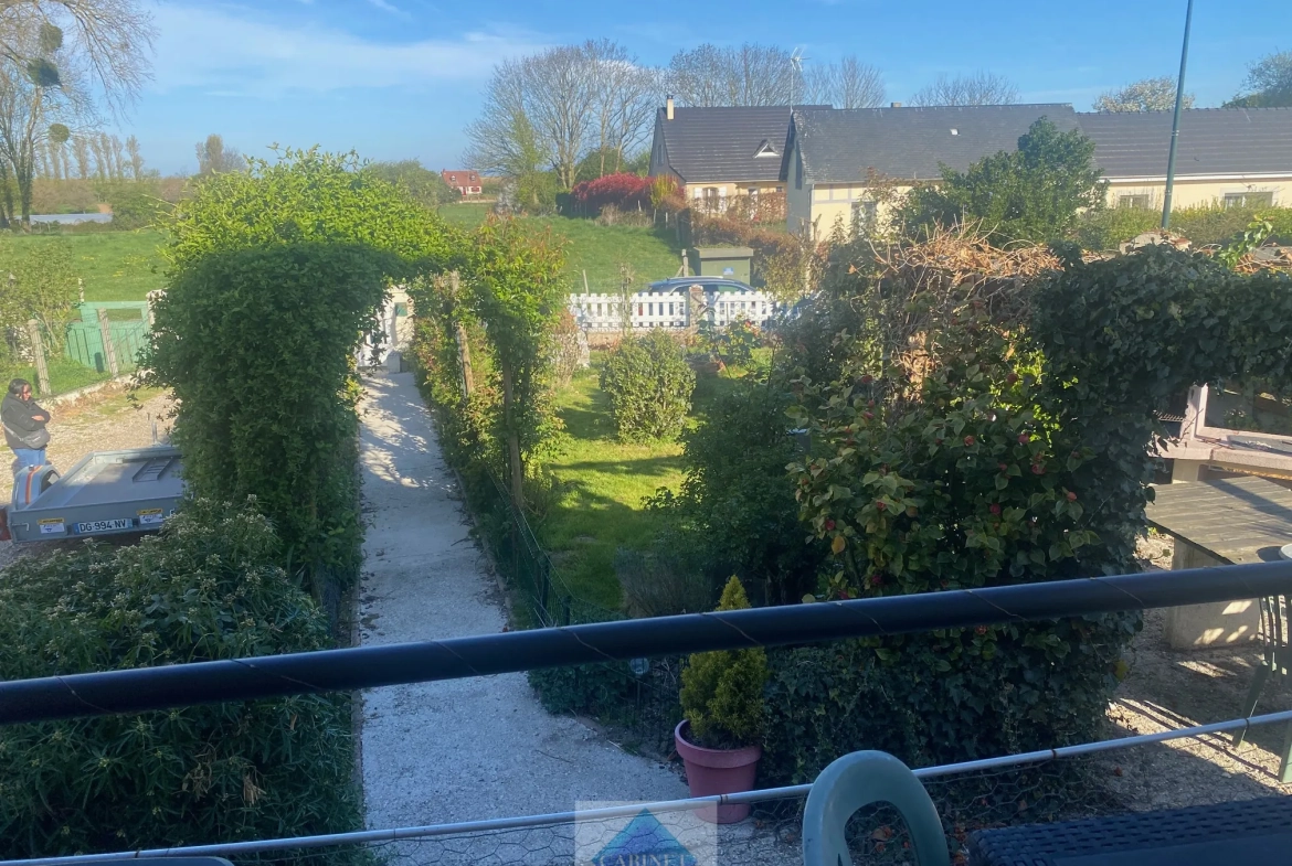 Maison avec sous-sol, jardin et chauffage pompe à chaleur à Tocqueville-sur-Eu 