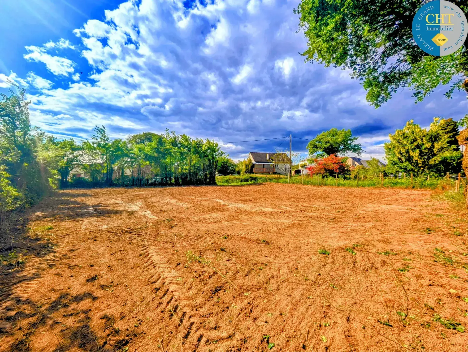 Terrain constructible hors lotissement à Beignon (56), vue dégagée 