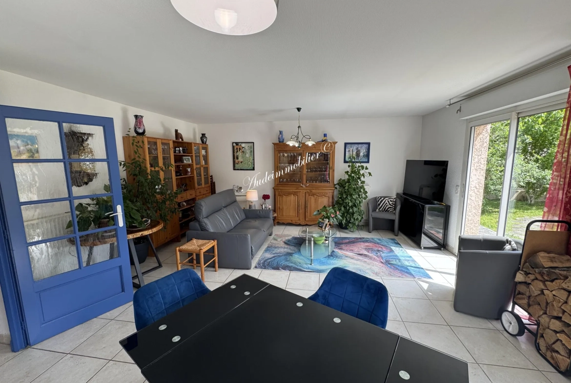 Belle maison de plain-pied avec garage à Quillan - vue panoramique 