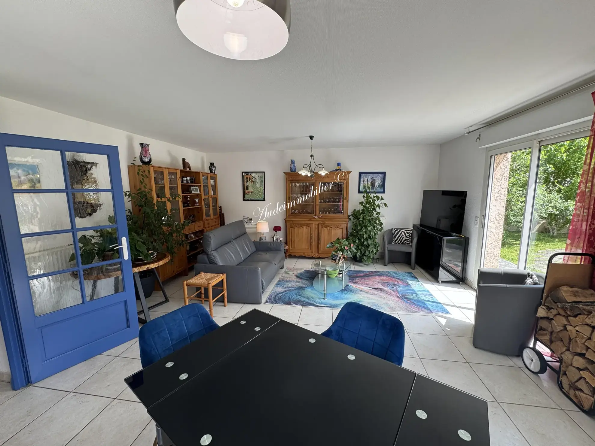Belle maison de plain-pied avec garage à Quillan - vue panoramique 