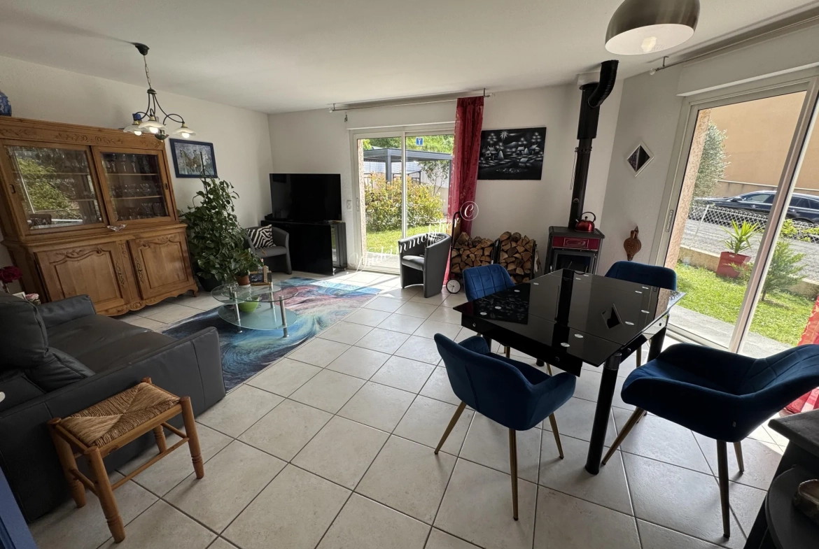 Belle maison de plain-pied avec garage à Quillan - vue panoramique 
