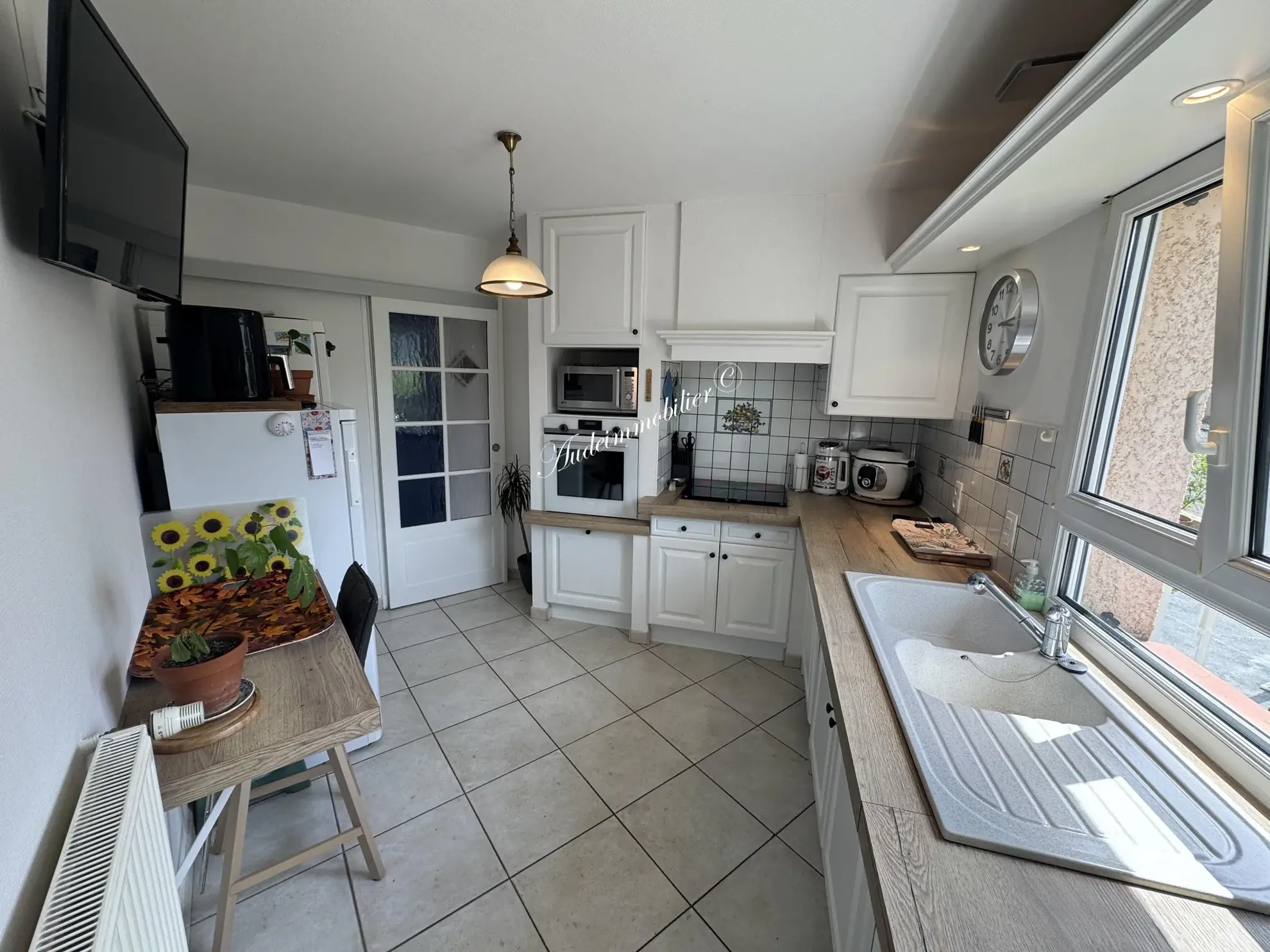 Belle maison de plain-pied avec garage à Quillan - vue panoramique 