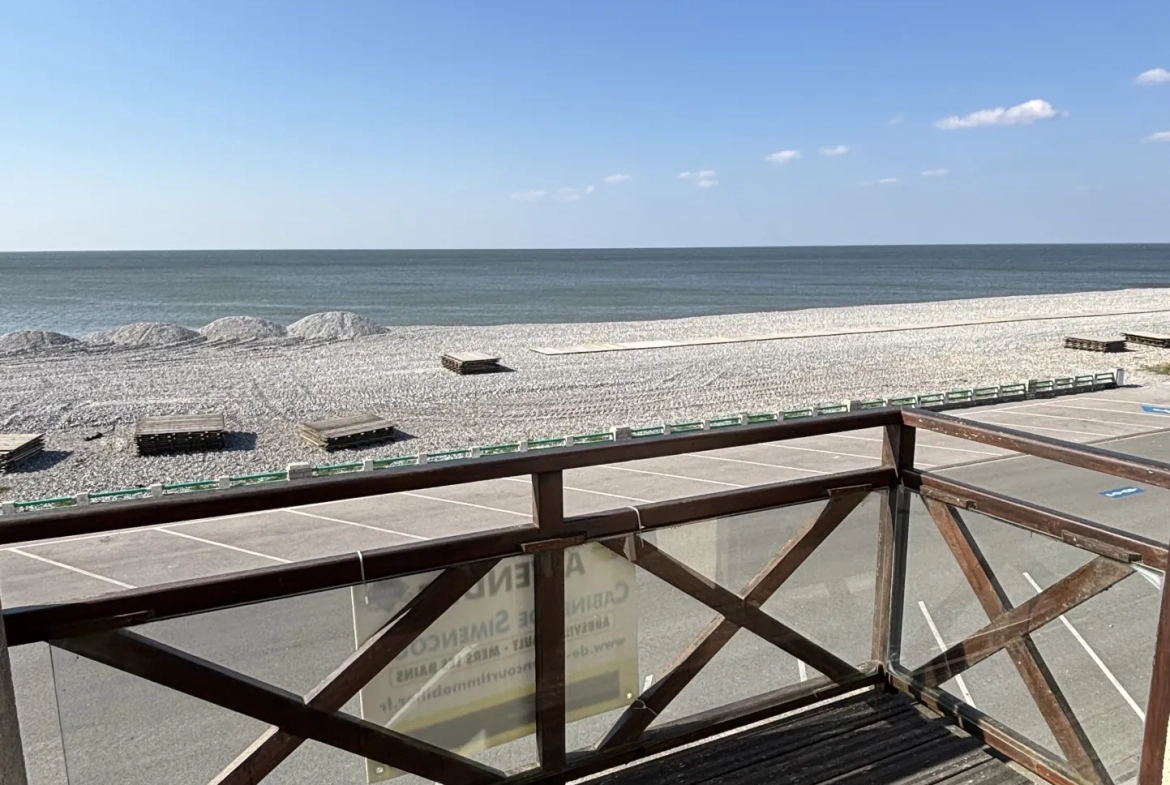 Magnifique appartement duplex face mer à Cayeux-sur-Mer avec parking 