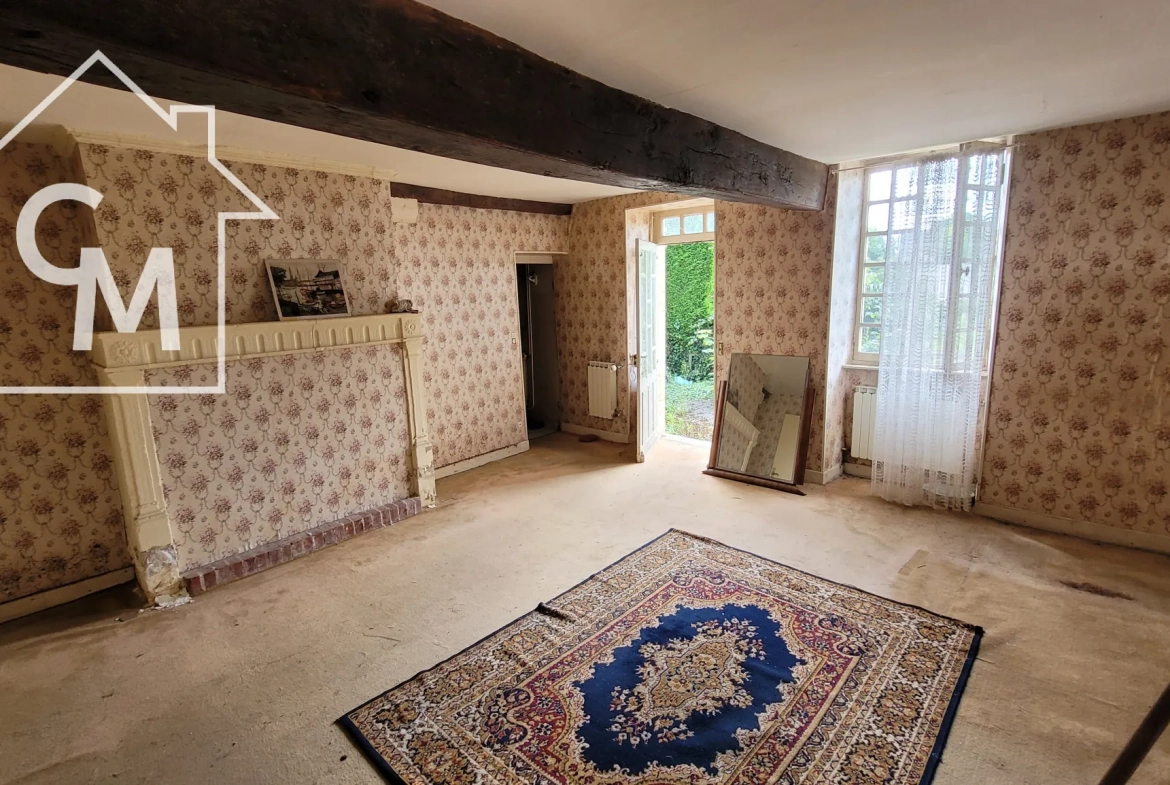 Maison spacieuse de 158 m² avec jardin, garage et dépendances à Pougues-les-Eaux 