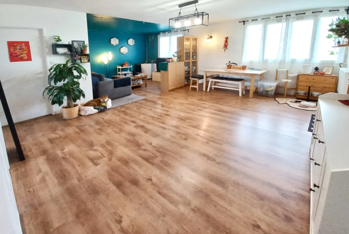 Appartement 3 pièces avec vue dégagée à Choisy-le-Roi, proche tram T9 