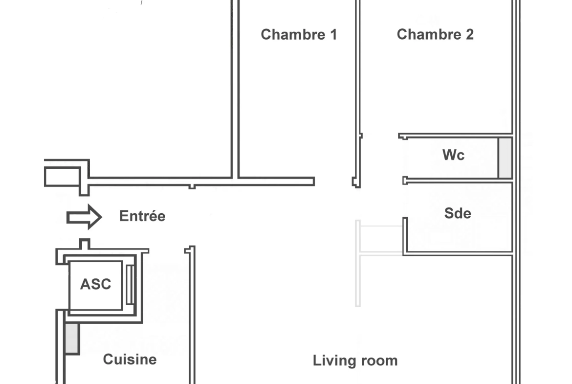 Appartement 3 pièces avec vue dégagée à Choisy-le-Roi, proche tram T9 