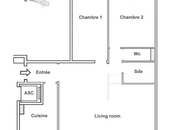 Appartement 3 pièces avec vue dégagée à Choisy-le-Roi, proche tram T9 