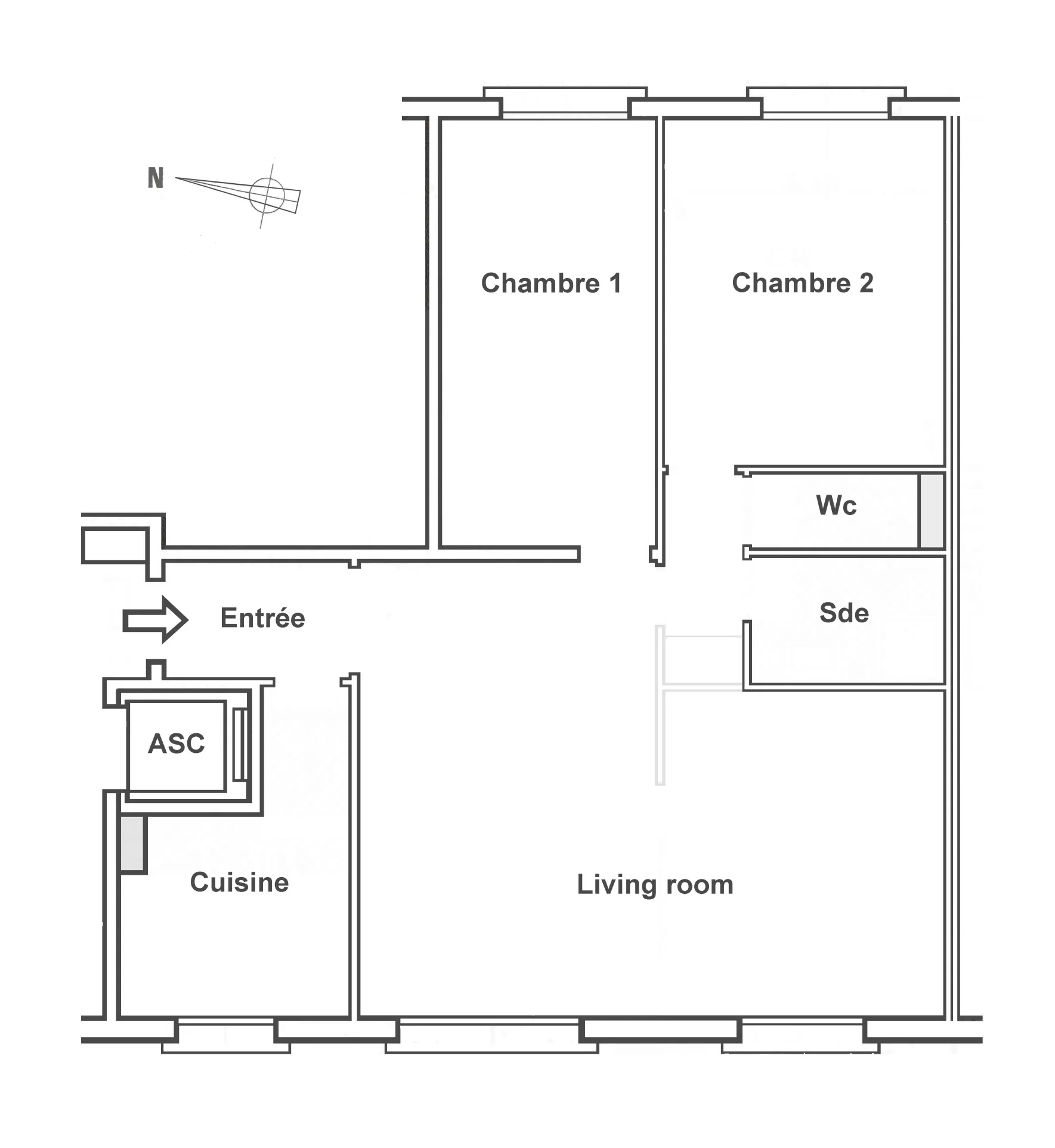 Appartement 3 pièces avec vue dégagée à Choisy-le-Roi, proche tram T9 
