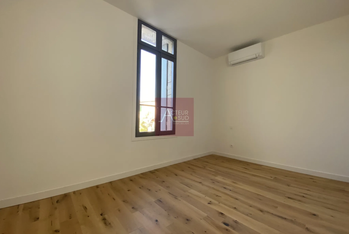 Appartement 4 pièces rénové à Pignan de 120 m² avec balcon et duplex 