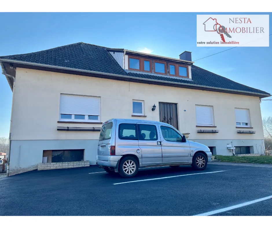 Achat maison à Sarre-Union avec deux logements et potentiel locatif élevé 