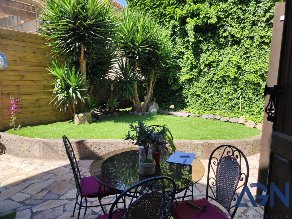 Maison 3 pièces avec jardin et terrasse à Agde, entièrement rénovée