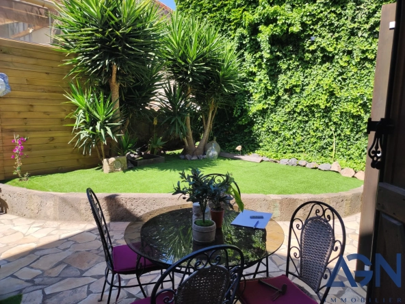 Maison 3 pièces avec jardin et terrasse à Agde, entièrement rénovée