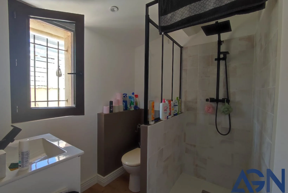 Maison 3 pièces avec jardin et terrasse à Agde, entièrement rénovée 