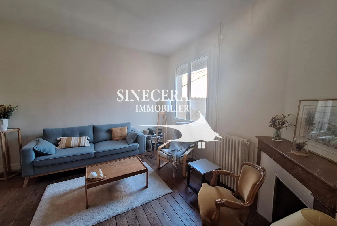 Maison de ville à Bergerac avec jardin, 3 chambres, idéale pour investissement locatif 