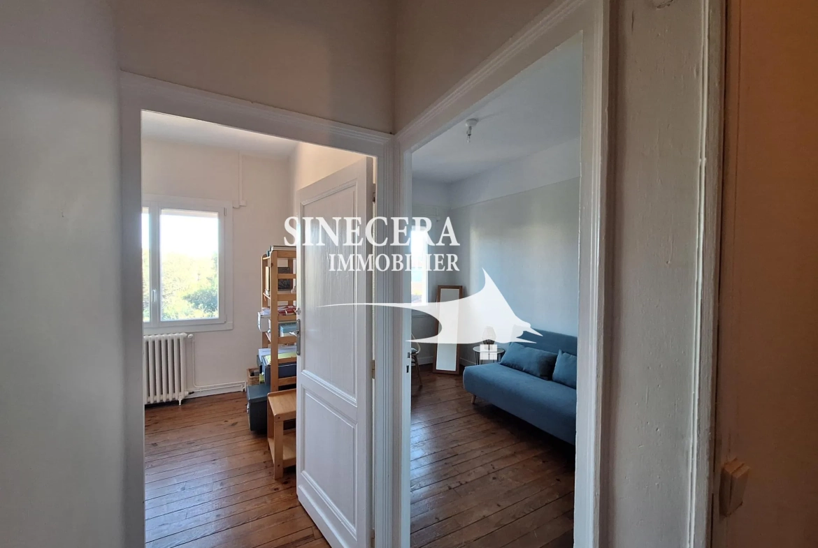 Maison de ville à Bergerac avec jardin, 3 chambres, idéale pour investissement locatif 