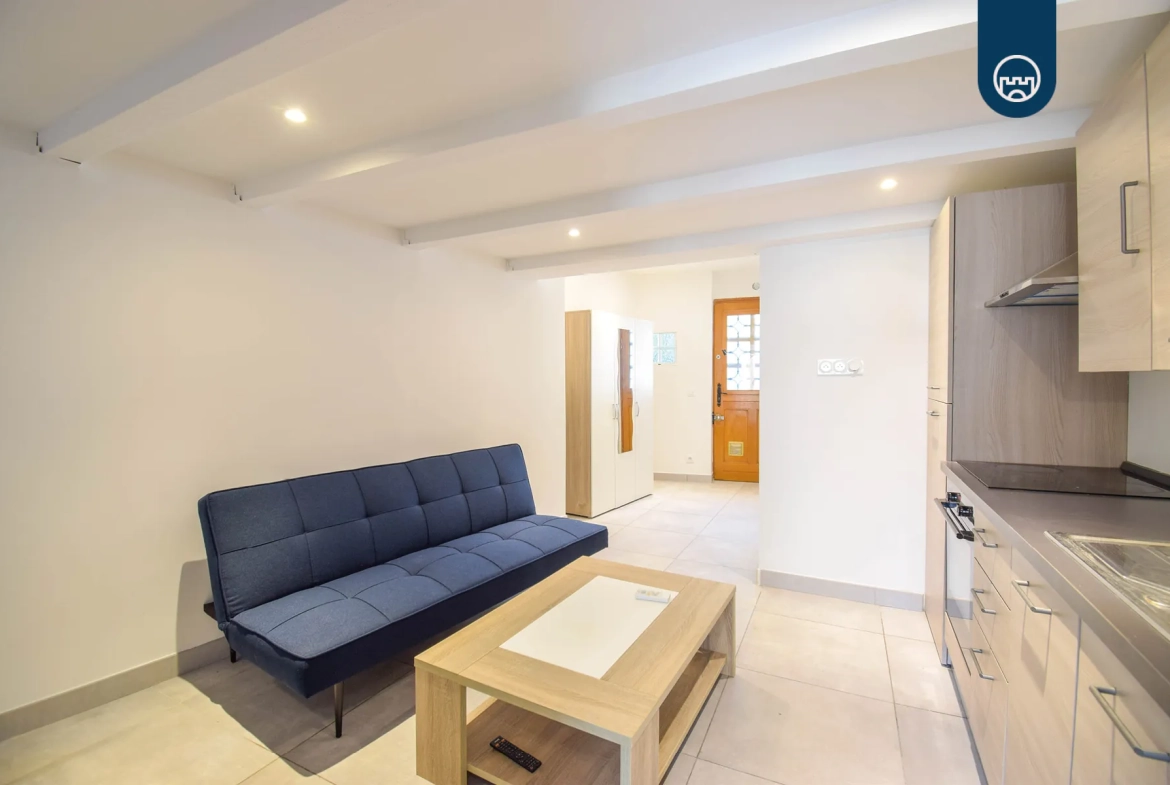 Appartement 2 pièces à Nice Saint Philippe avec terrasse et vue mer 