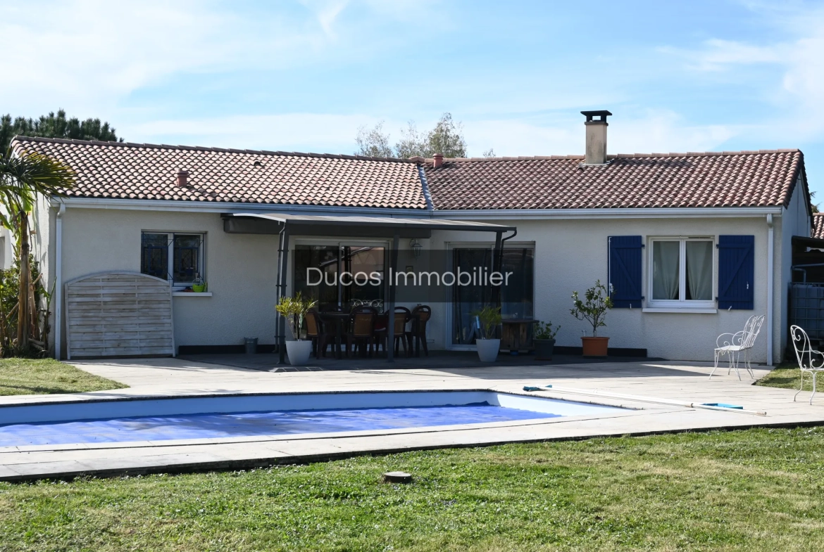 À vendre maison familiale avec piscine à Marmande – 120 m² 
