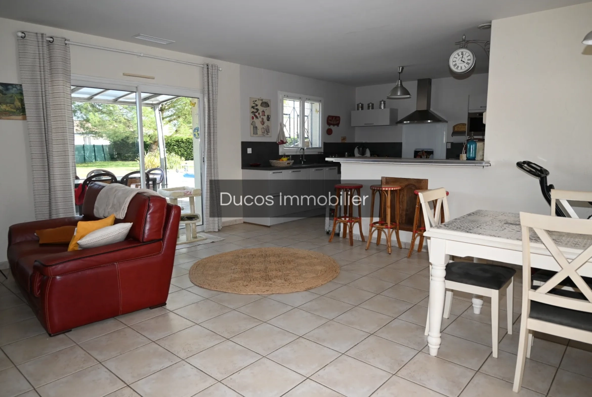 À vendre maison familiale avec piscine à Marmande – 120 m² 