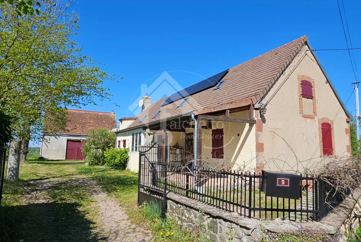 Longère de 190 m² avec grand terrain à Jaligny-sur-Besbre, Allier 