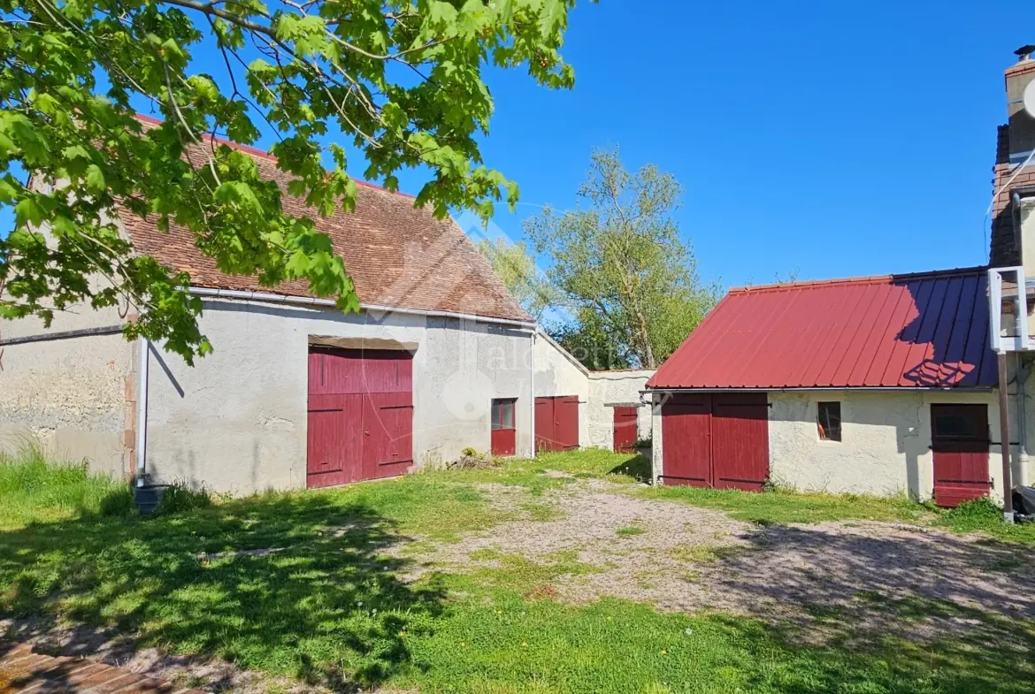 Longère de 190 m² avec grand terrain à Jaligny-sur-Besbre, Allier 
