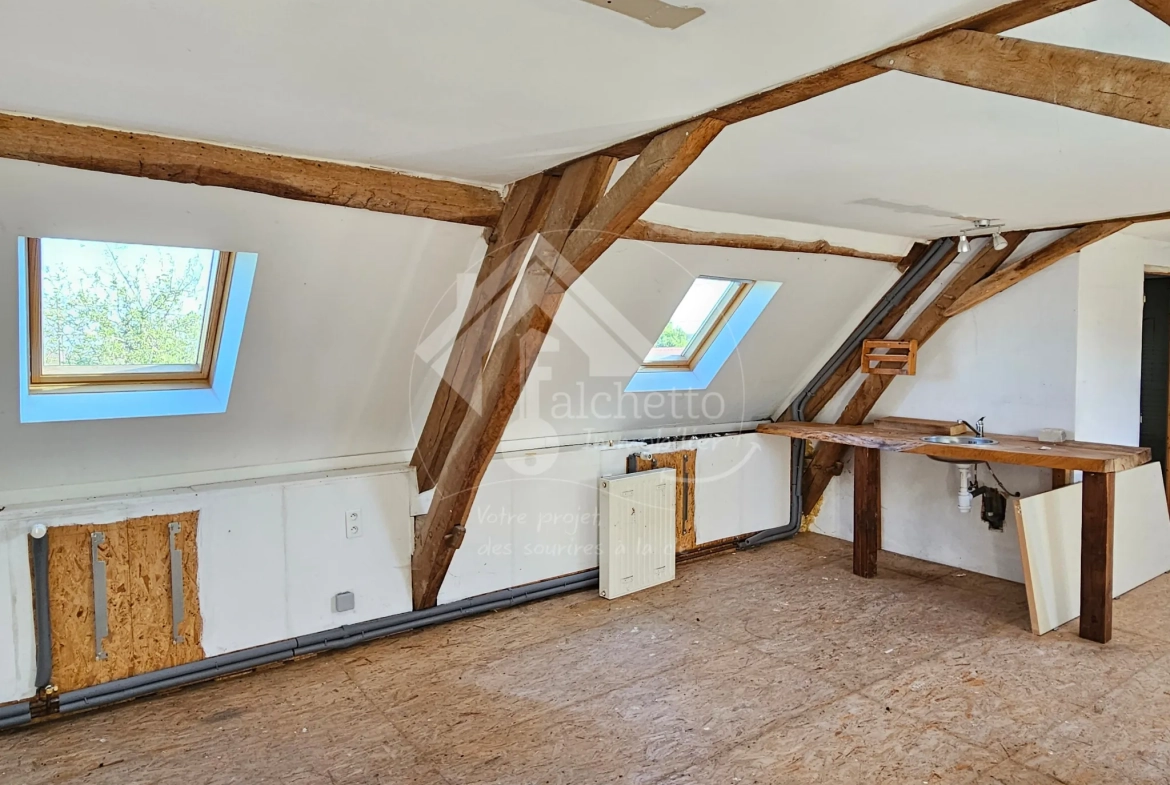 Longère de 190 m² avec grand terrain à Jaligny-sur-Besbre, Allier 