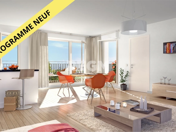 Appartement 3 pièces neuf avec balcon à Villiers-sur-Marne - Livraison 2025