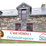 Maison en pierres en campagne de 80m² à Saffré, disponible immédiatement