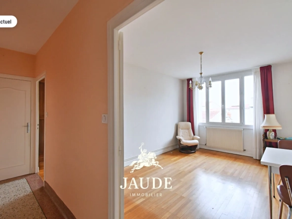 Appartement F3 de 68m² avec Garage et Balcon à Chamalières 