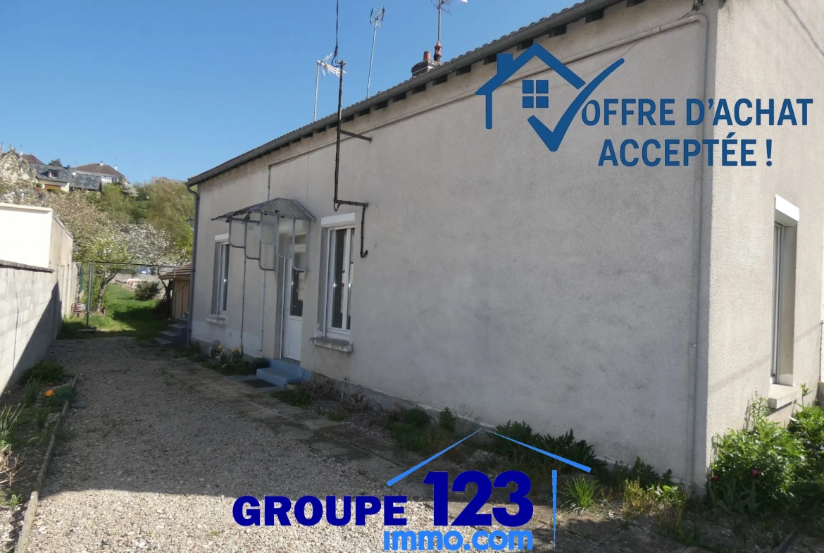 Maison 3 chambres à Migenes avec terrain arboré et potentiel 