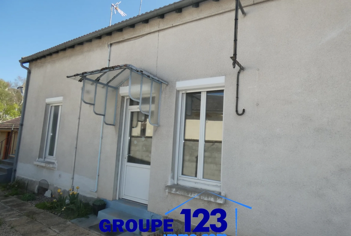 Maison 3 chambres à Migenes avec terrain arboré et potentiel 