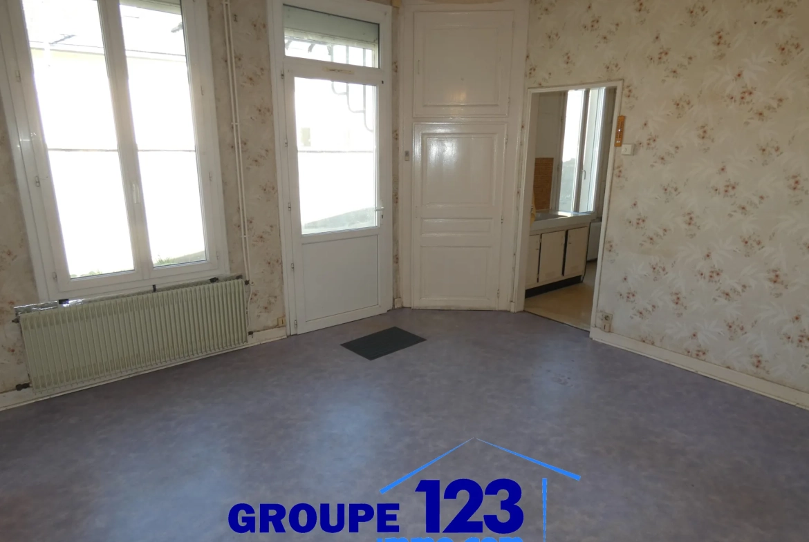 Maison 3 chambres à Migenes avec terrain arboré et potentiel 