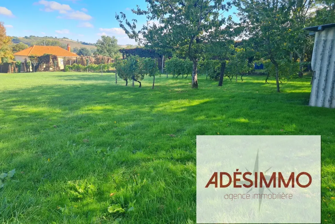 Terrain constructible de 799 m² à Saint-Sulpice-sur-Lèze près de Toulouse 