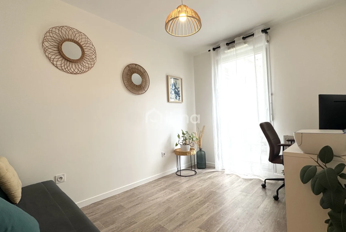 Appartement 3 pièces avec balcon à vendre à Meaux au centre-ville 