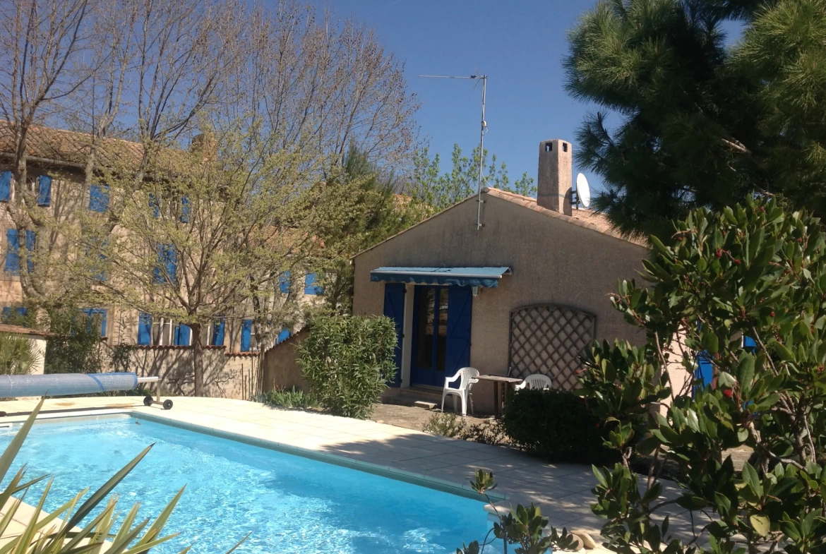 Villa moderne avec jardin, piscine et garage à Montbrun-des-Corbières 