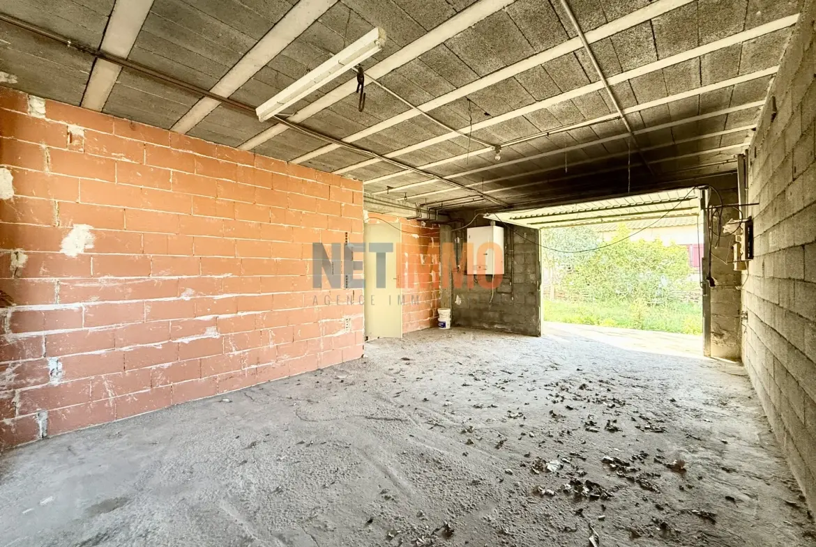 Maison à Vauvert avec grand potentiel, garage et jardin de 671m² 