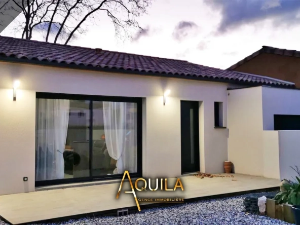 Villa neuve 3 chambres à Lieuran les Béziers - moderne et spacieuse
