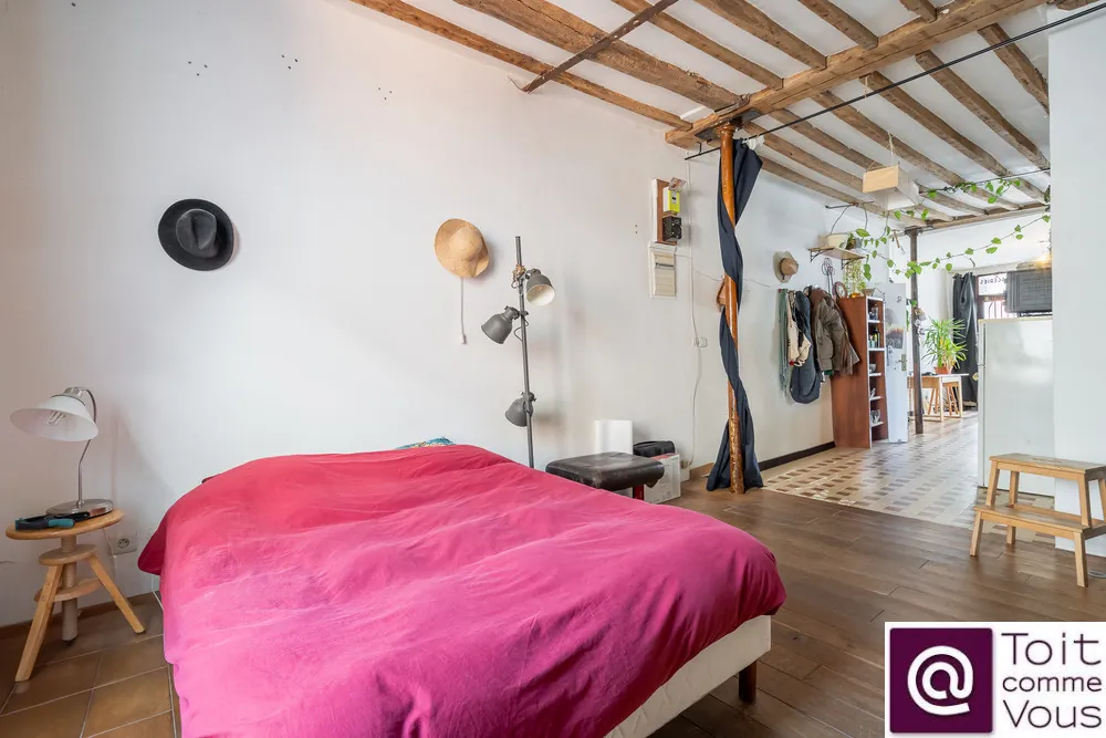 Appartement atypique de 50 m² à Bagnolet, charme et volume proche Mairie des Lilas 