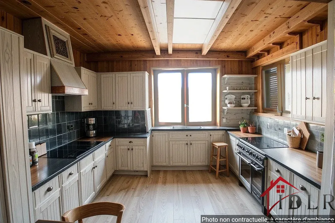 Maison familiale de 124 m² avec terrain arboré à Brouvelieures - Vue, proximité Épinal et Saint-Dié 