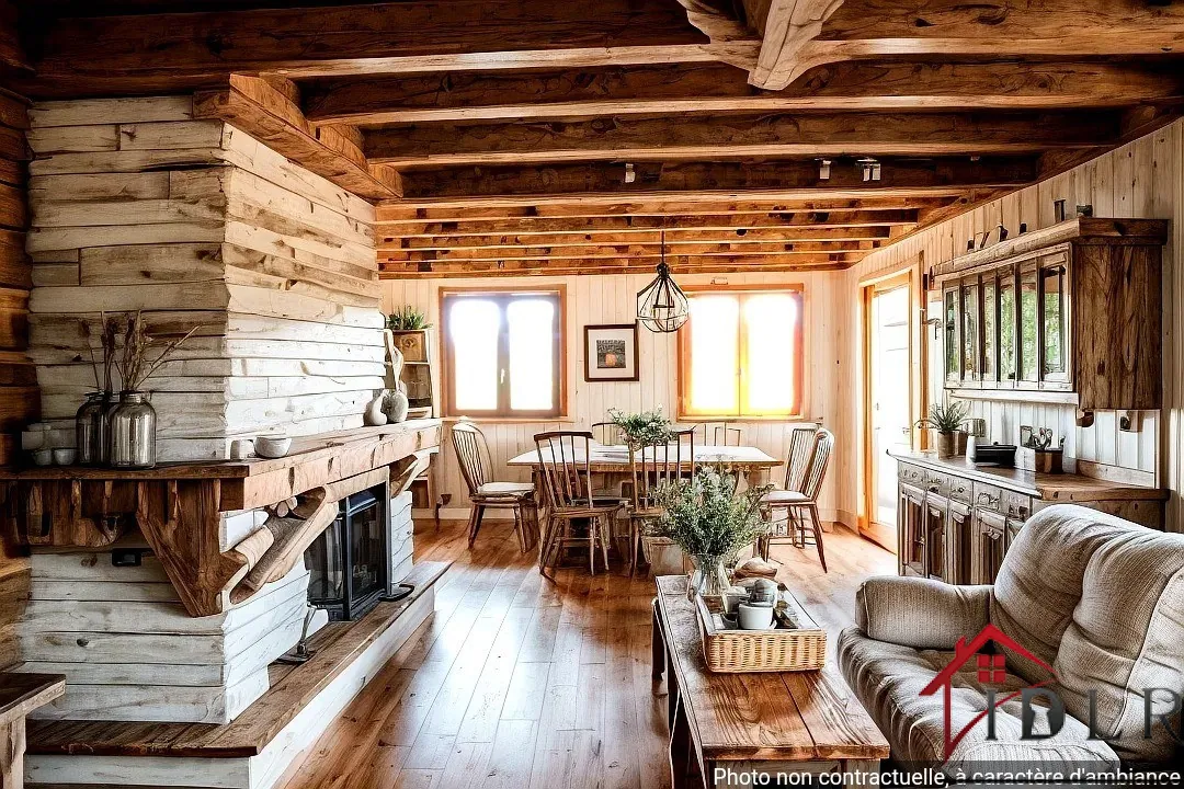 Maison familiale de 124 m² avec terrain arboré à Brouvelieures - Vue, proximité Épinal et Saint-Dié 