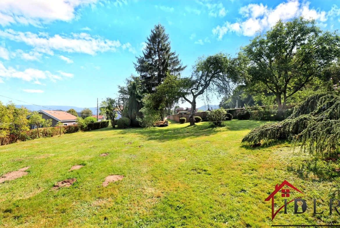 Maison familiale de 124 m² avec terrain arboré à Brouvelieures - Vue, proximité Épinal et Saint-Dié 
