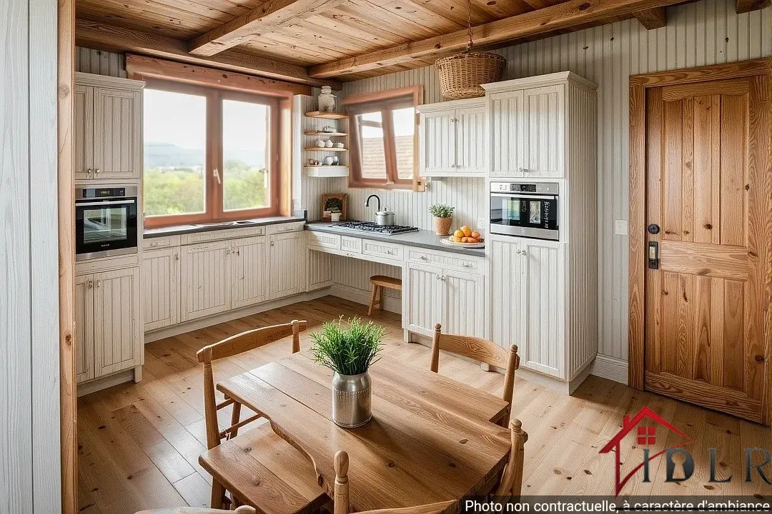 Maison familiale de 124 m² avec terrain arboré à Brouvelieures - Vue, proximité Épinal et Saint-Dié 