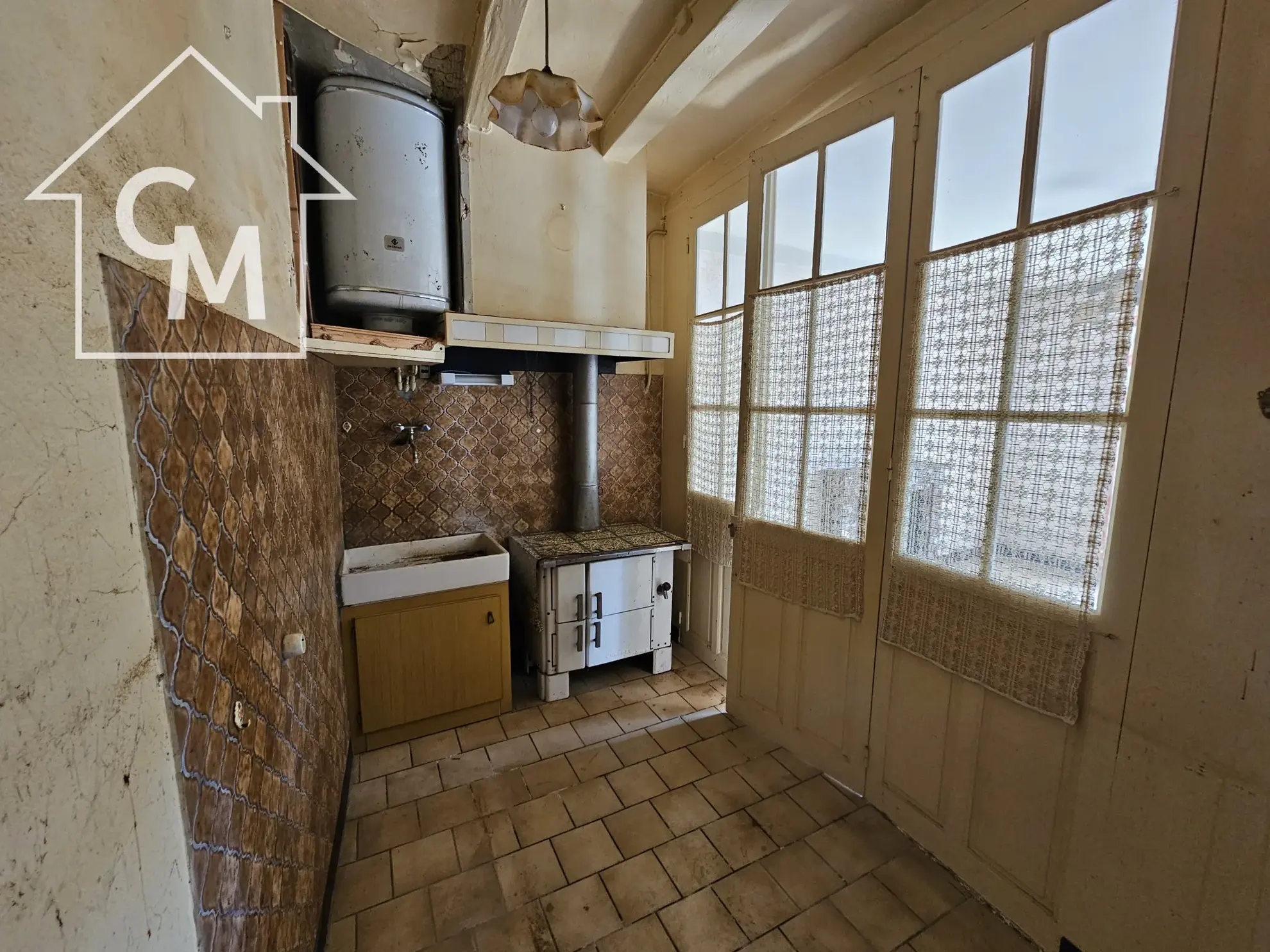 Maison de ville à vendre à Lesigny, 67 m² avec jardin et cabanon 